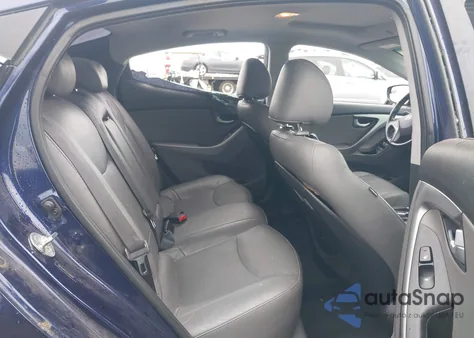 2014 Hyundai Elantra Limited из США, поврежденный, VIN 5NPDH4AE1EH500691